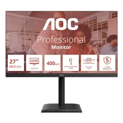 Monitor AOC U27E4CV 27" 3840x2160px IPS 4 ms [GTG]