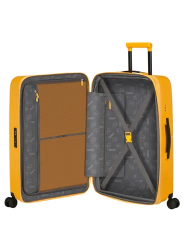 Средний чемодан American Tourister DASHPOP EXP-golden yellow