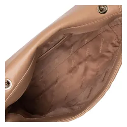 Calvin Klein Re-Lock Quilt Geantă de umăr LG K60K609884 Safari Canvas RBC
