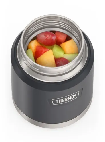 Termos obiadowy z łyżką Thermos Icon Food Jar 0,47 l - granite