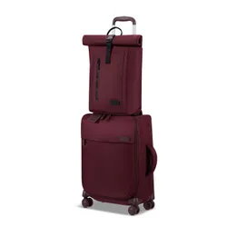 Lipault City Plume Rolltop Kentsel Sırt Çantası-bordeaux