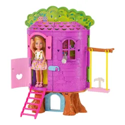 Lalka Barbie Chelsea Domek na drzewie HPL70