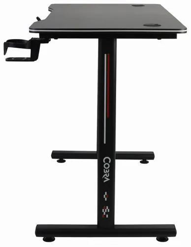 Biurko gamingowe COBRA CR2050BK Czarny