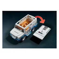 Playmobil Zestaw z figurkami Action Heroes 71597 Transporter pieniędzy