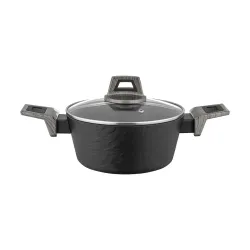 Garnek aluminiowy z pokrywką FLORINA JAPANDI 1,9 l