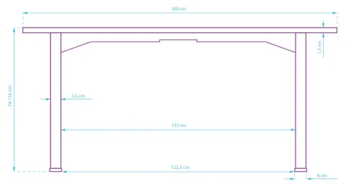 Biurko gamingowe ULTRADESK Uplift Brązowy