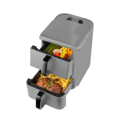 Аэрогриль Raven EFN012, низкожирный, вертикальный, 2500 Вт, 10 л