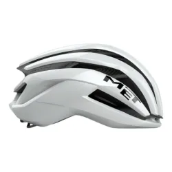 Kask rowerowy MET Trenta 3K Carbon MIPS white glossy - M