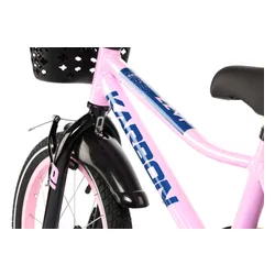 Rower dziecięcy KARBON Jazz 16 cali dla dziewczynki Różowy