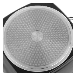 Garnek aluminiowy z pokrywką FLORINA NELIO 4 l