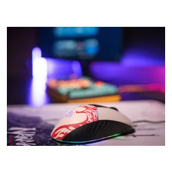 Myszka gamingowa A4Tech Bloody W95Max Naraka przewodowa 12000 dpi optyczna biała