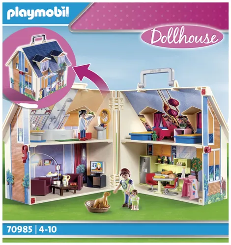 Playmobil Playmobil Take Along Doll House - 70985