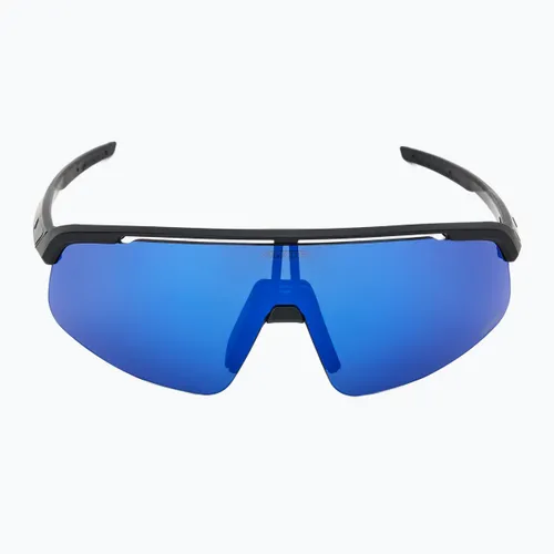 Okulary przeciwsłoneczne Alpina Turbo Pro S Q-Lite black matt/ blue mirror