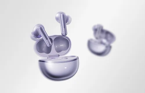 Słuchawki dokanałowe QCY MeloBuds N70 TWS Fioletowy