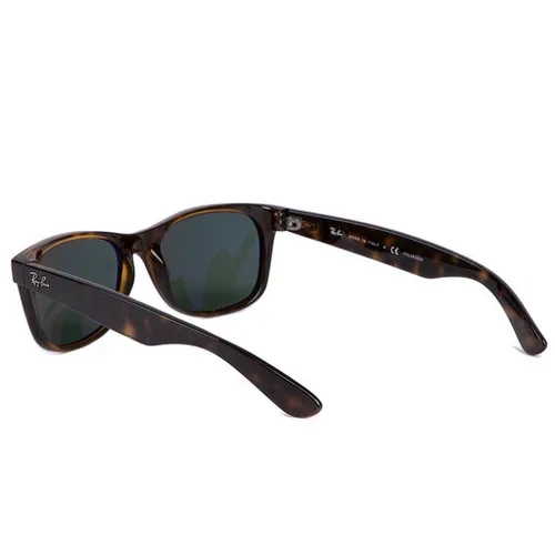 Okulary przeciwsłoneczne Ray-Ban New Wayfarer 0RB2132 902/58 Brown/Green - Rozmiar (EU) 58