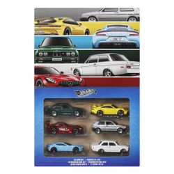 Zestaw pojazdów Hot Wheels Silver Series Euro Style JLB25 (6 szt.)