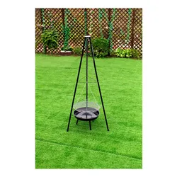 Grill węglowy VELACO VL11-BLACK Czarny