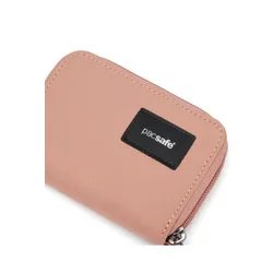 Portfel antykradzieżowy Pacsafe RFIDsafe Card Wallet - rose