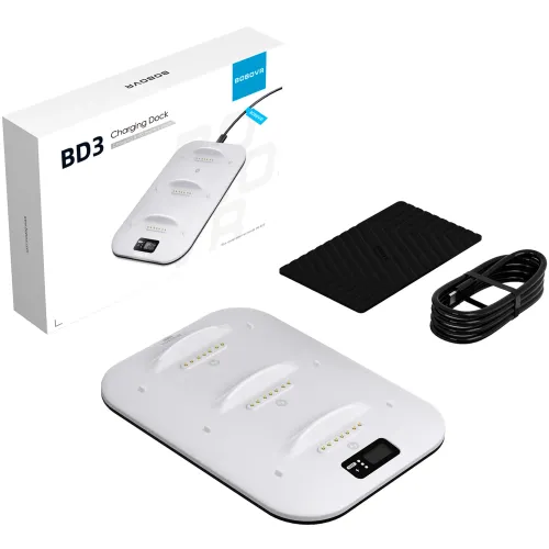 Stacja dokująca BoboVR Stacja ładująca BD3 do baterii B100