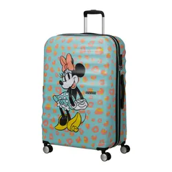 Walizka duża American Tourister Wavebreaker Disney - Minnie pastel dot