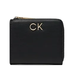 Маленький женский кошелек Calvin Klein Re-Lock для кошелька Sm K60k610781 CK Black BEH