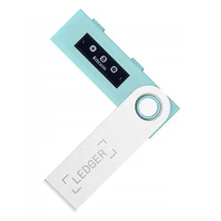 Portfel sprzętowy dla kryptowalut Ledger Nano S Lagoon Blue