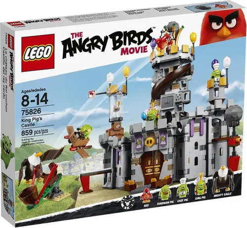 Конструктор Lego Angry Birds замок короля свиней (75826)