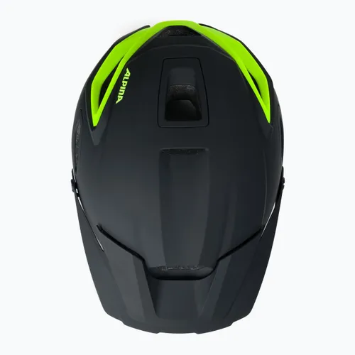 Kask rowerowy Alpina Comox black neon matte