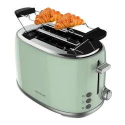 Toster Cecotec Toast&Taste 1000 Retro Double Green