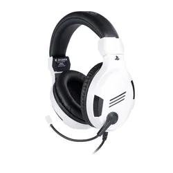 Słuchawki przewodowe z mikrofonem BigBen PS4 Gaming Headset V3 Nauszne Biały