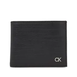 Мужской кошелек Calvin Klein CK Set Bifold 5cc с монетой K50k510879 CK Black BAX