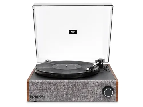 Gramofon Victrola Eastwood LP VTA-78-WLN-INT Manualny Napęd paskowy Bluetooth Orzech