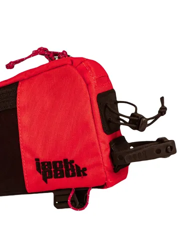 Torba rowerowa na ramę Jack Pack Płetwa RGB - red