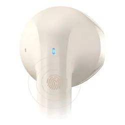 Słuchawki bezprzewodowe USAMS Rhymbo TWS Douszne Bluetooth 5.3 Beżowy
