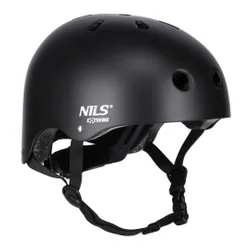 Kask NILS EXTREME MR290 Czarny (rozmiar S) + Zestaw ochraniaczy