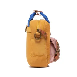 Gogoasa Macaroon Sac Mic D226-3590-F Galben / Trandafir