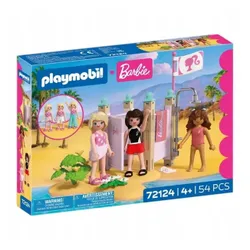 PLAYMOBIL x BARBIE 72124 Stylizacje plażowe, zestaw dla dzieci +4 lata