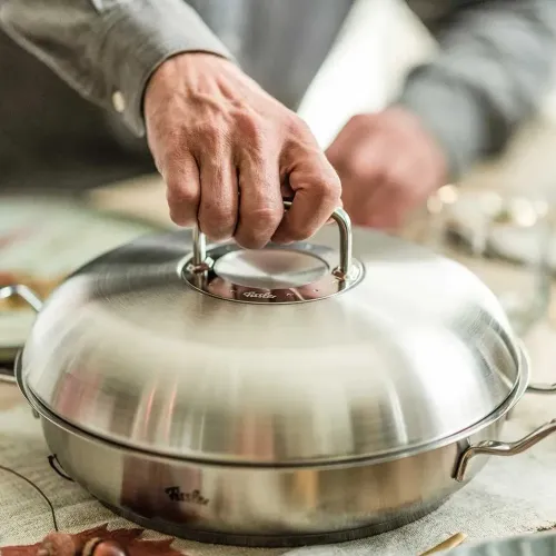 FISSLER Original Profi Collection 24 cm - pokrywka ze stali nierdzewnej