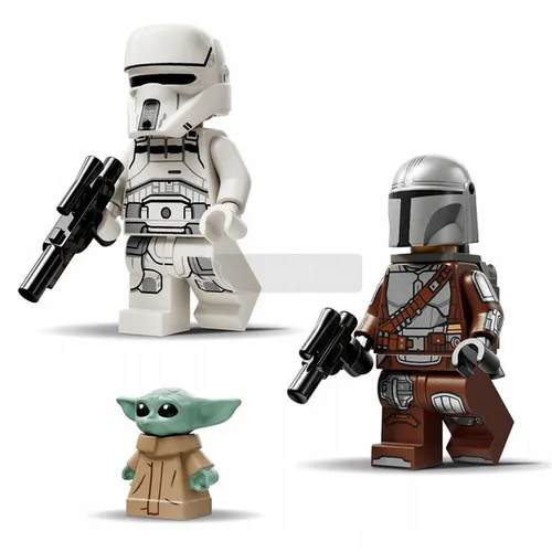 LEGO STAR WARS 75444 Mandalorian i Grogu Atak AT-RT, zestaw klocków +7