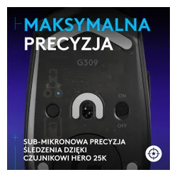 Myszka gamingowa Logitech G309 Lightspeed Czarny