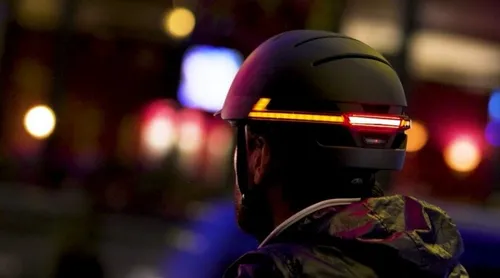 Kask LIVALL BH51M Neo Czarny z lampką (rozmiar M)