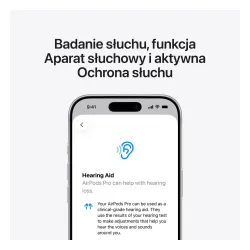 Apple AirPods Pro 3 generacji z etui MagSafe USB/C Dokanałowe Bluetooth Biały