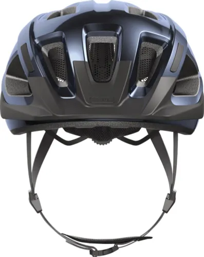Kask rowerowy ABUS Aduro 3.0 LED Midnight Granatowy Miejski (rozmiar L)
