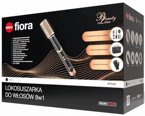 Suszarko-lokówka ELDOM HTS30 Fiora 32 mm 1500 W