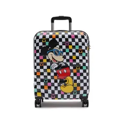 Mała Twarda Walizka American Tourister Wavebreaker Disney 85667-A080-1CNU Mickey Check