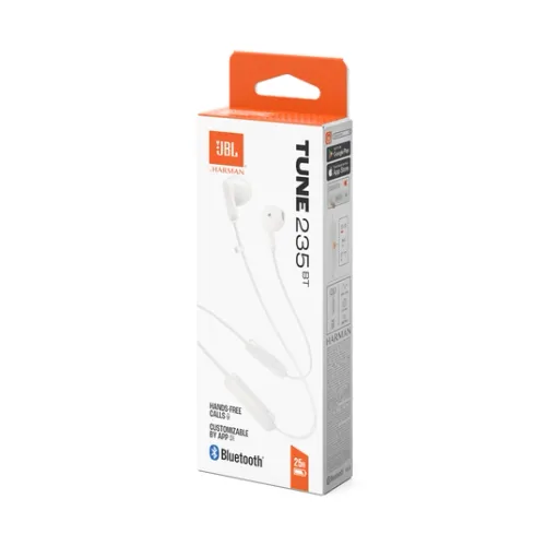 Słuchawki bezprzewodowe JBL Tune 235 BT Douszne Bluetooth 5.4 Biały