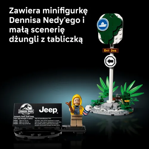 LEGO 77984 Jurassic World Park Jeep Wrangler