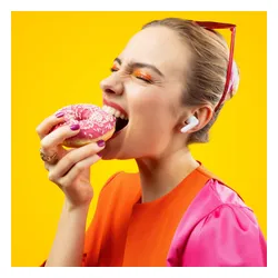 Słuchawki dokanałowe NICEBOY Pins 4 Pro ANC Biały