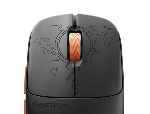 Myszka gamingowa Keychron G3-Z1 3950 8K Black Carbon Fiber bezprzewodowa 30000 dpi optyczna czarna