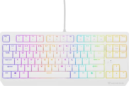 Klawiatura GENESIS Thor 230 TKL Outemu Red Biały